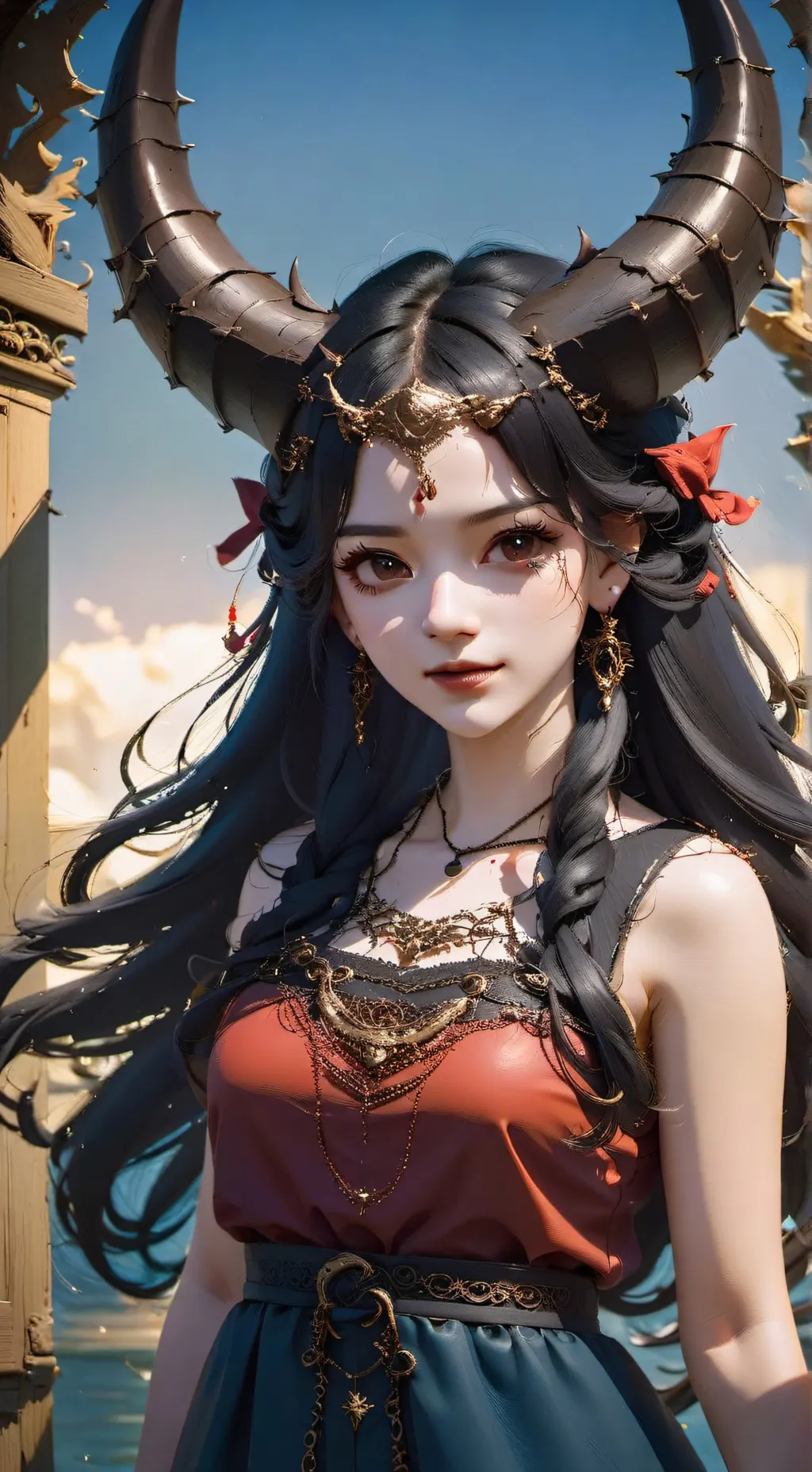 ai character: Bellamy  background