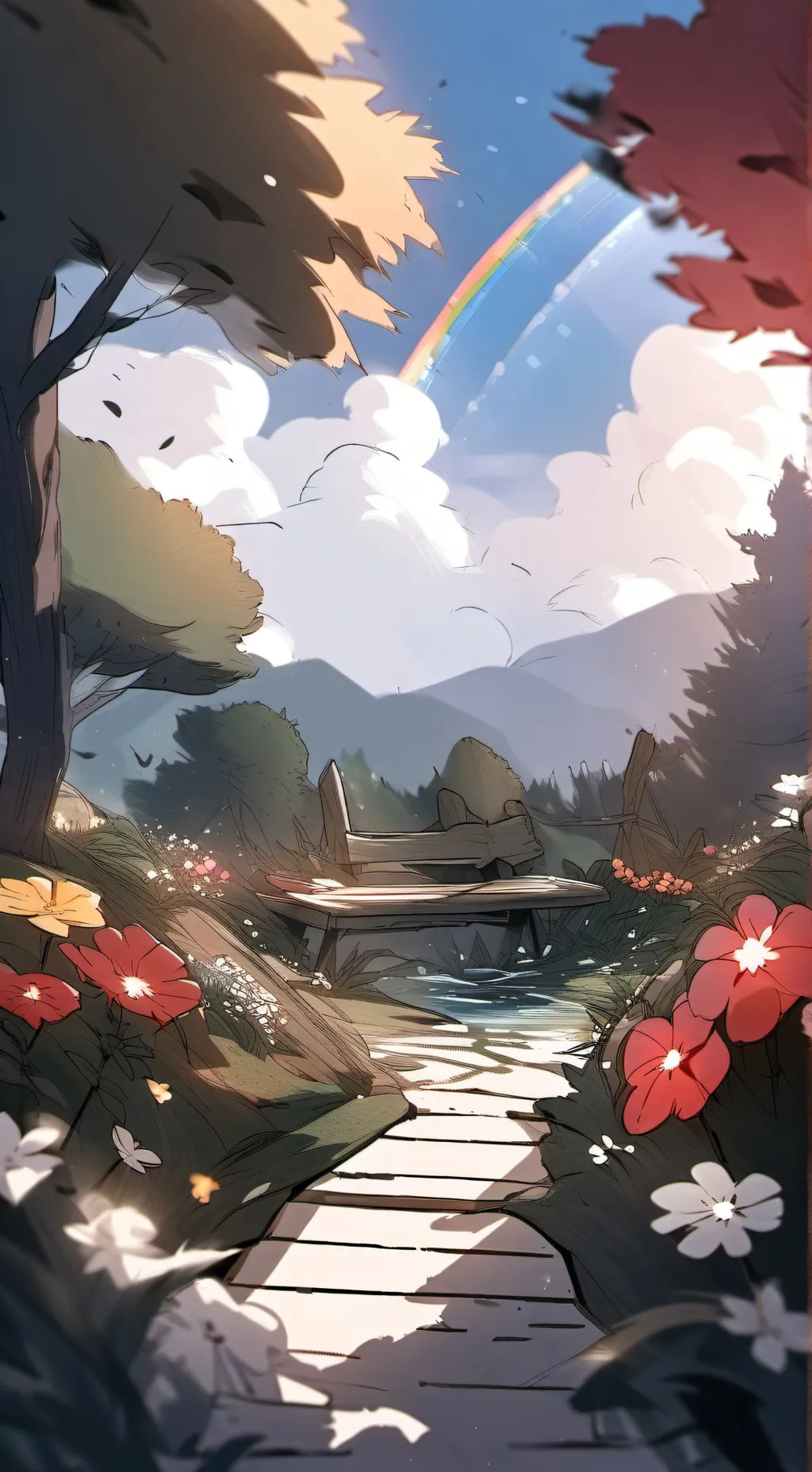 ai character: [dw with my oc] background