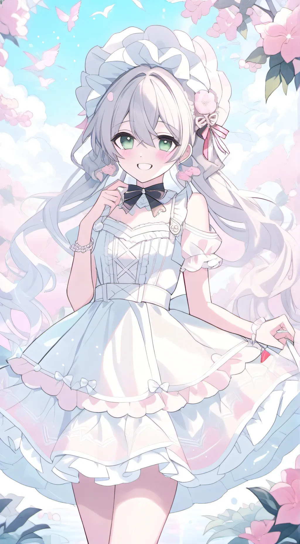 ai character: Nina  background