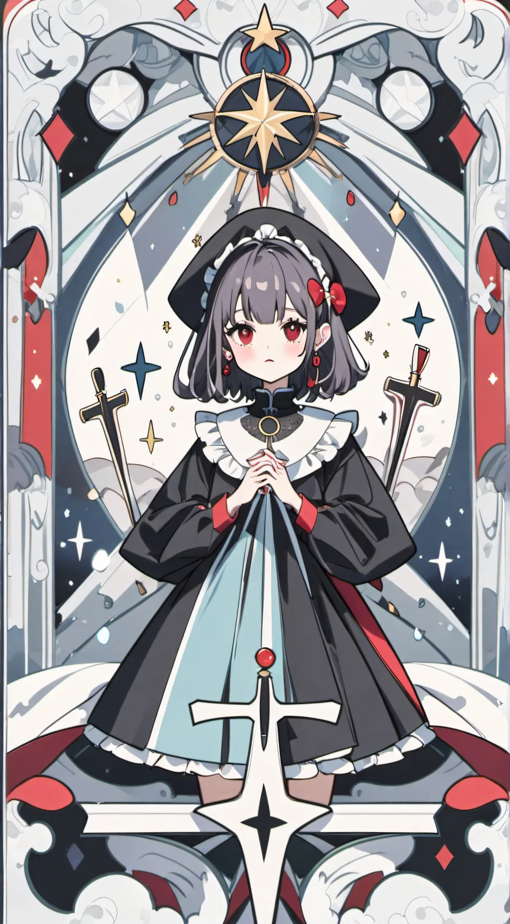 ai character: TWOJ KOSZMAR background