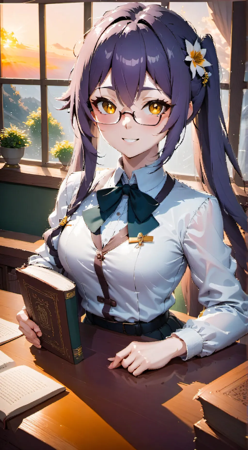 ai character: Yumiko background