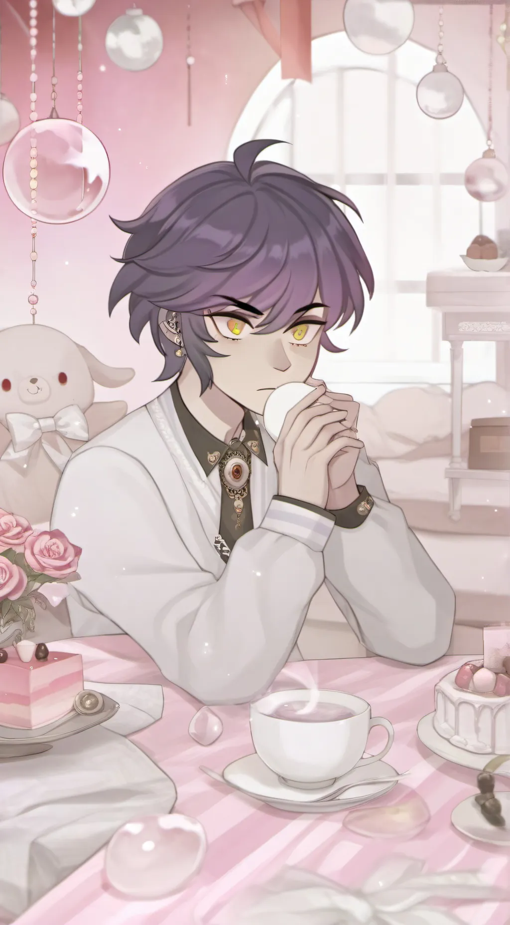 ai character: пик background