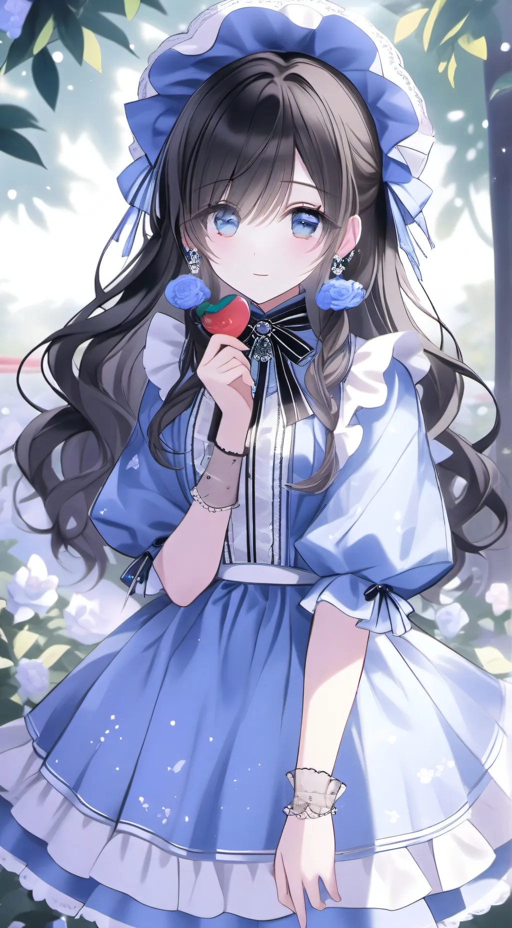 ai character: Аня background