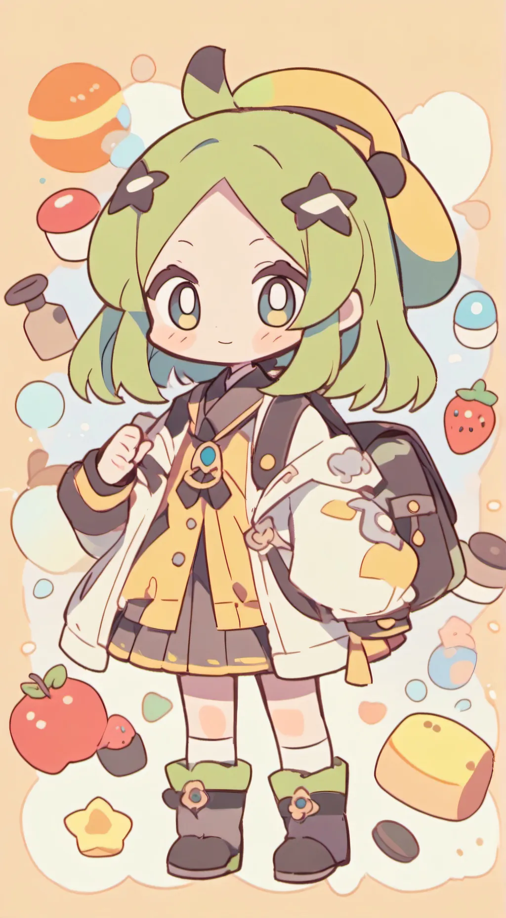 ai character: icey vs wenda background