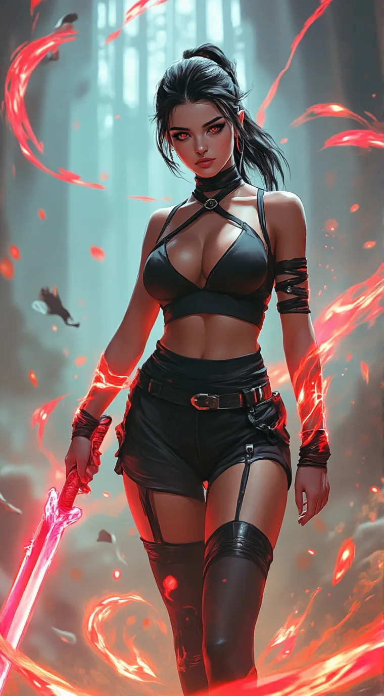 ai character: Fury background