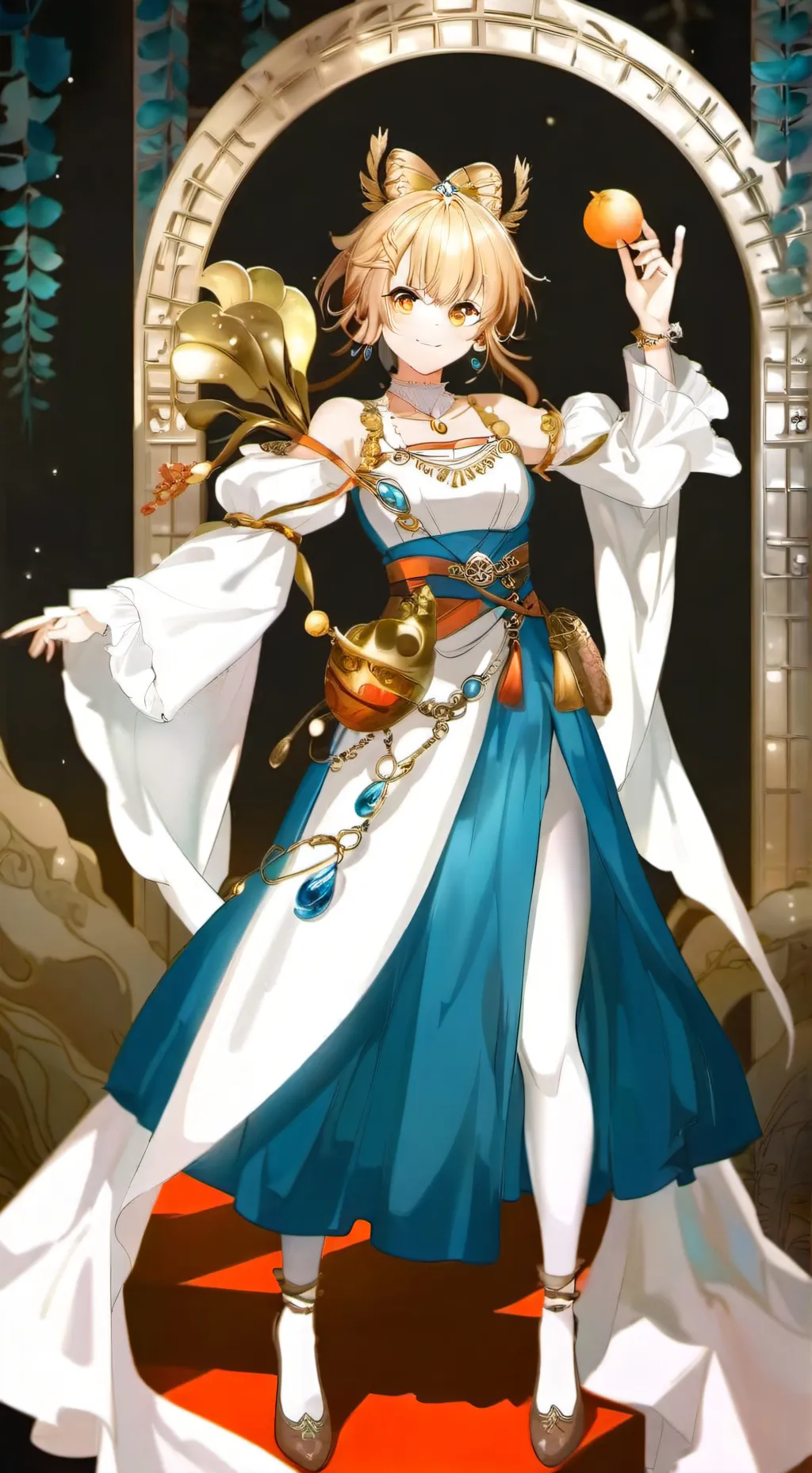 ai character: Annie  background