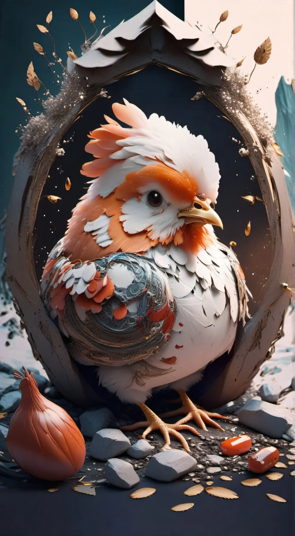 ai character: Hermano Pollito background