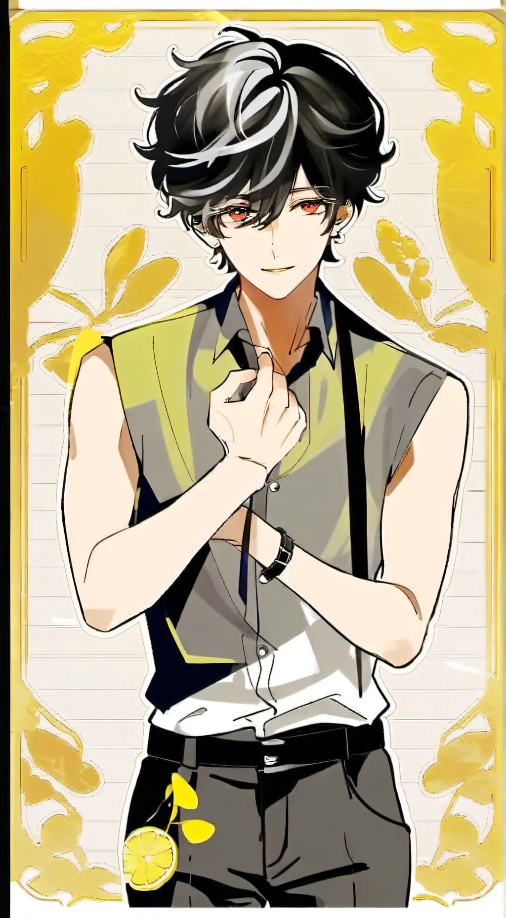 ai character: Kyle background