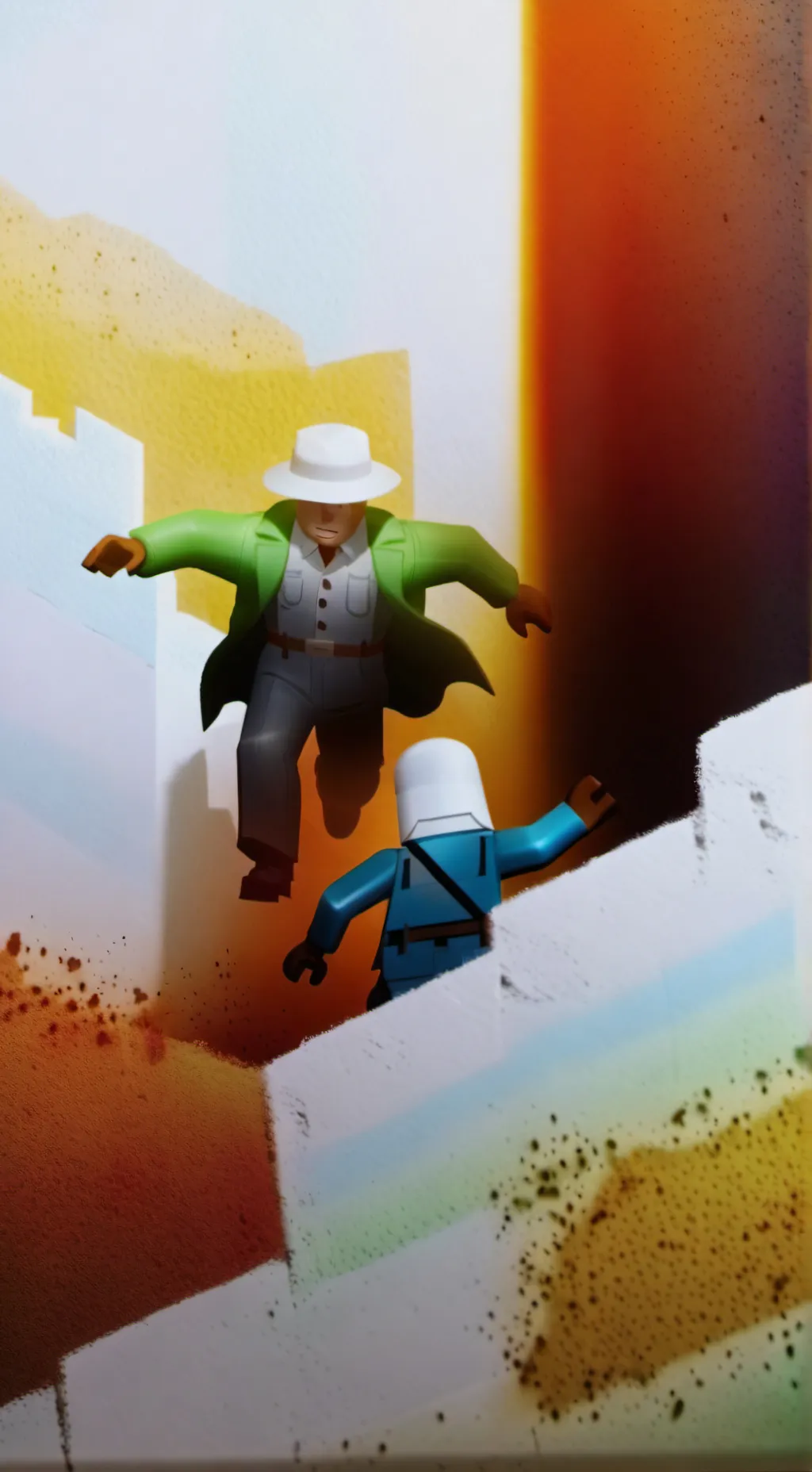 ai character: Dandy's world  background