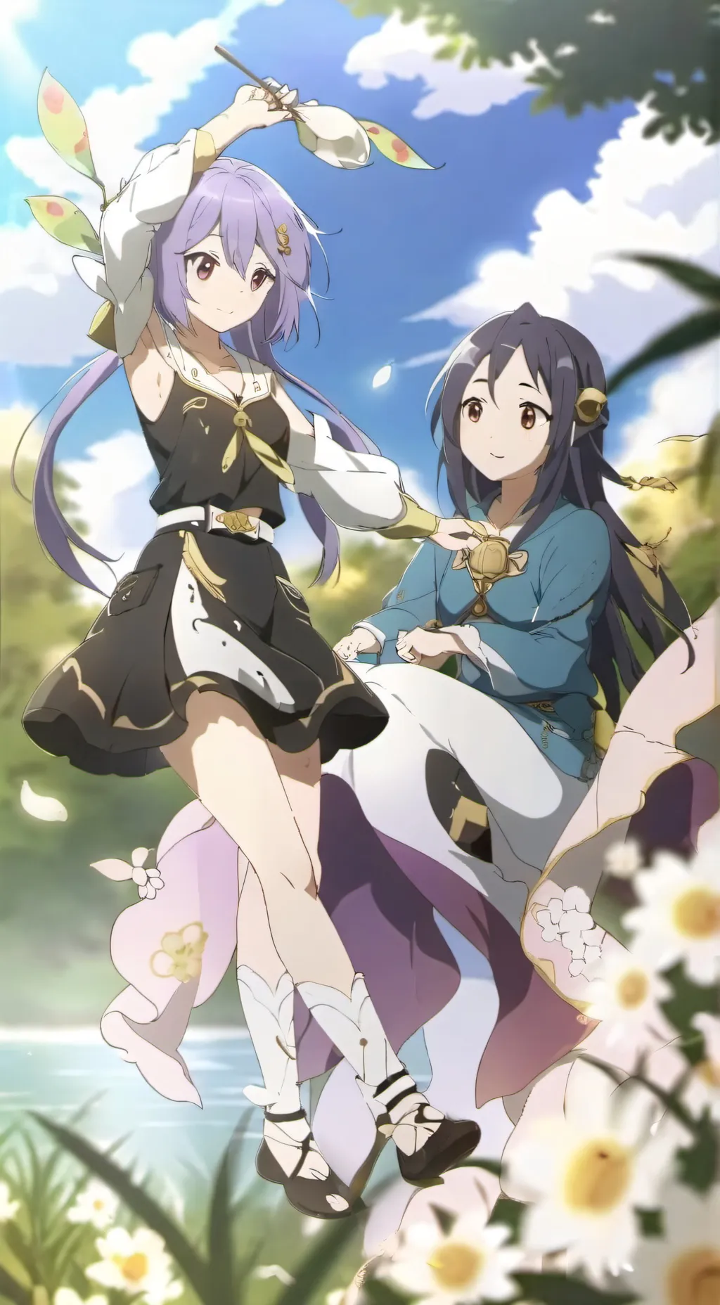 ai character: suas irmãs  background