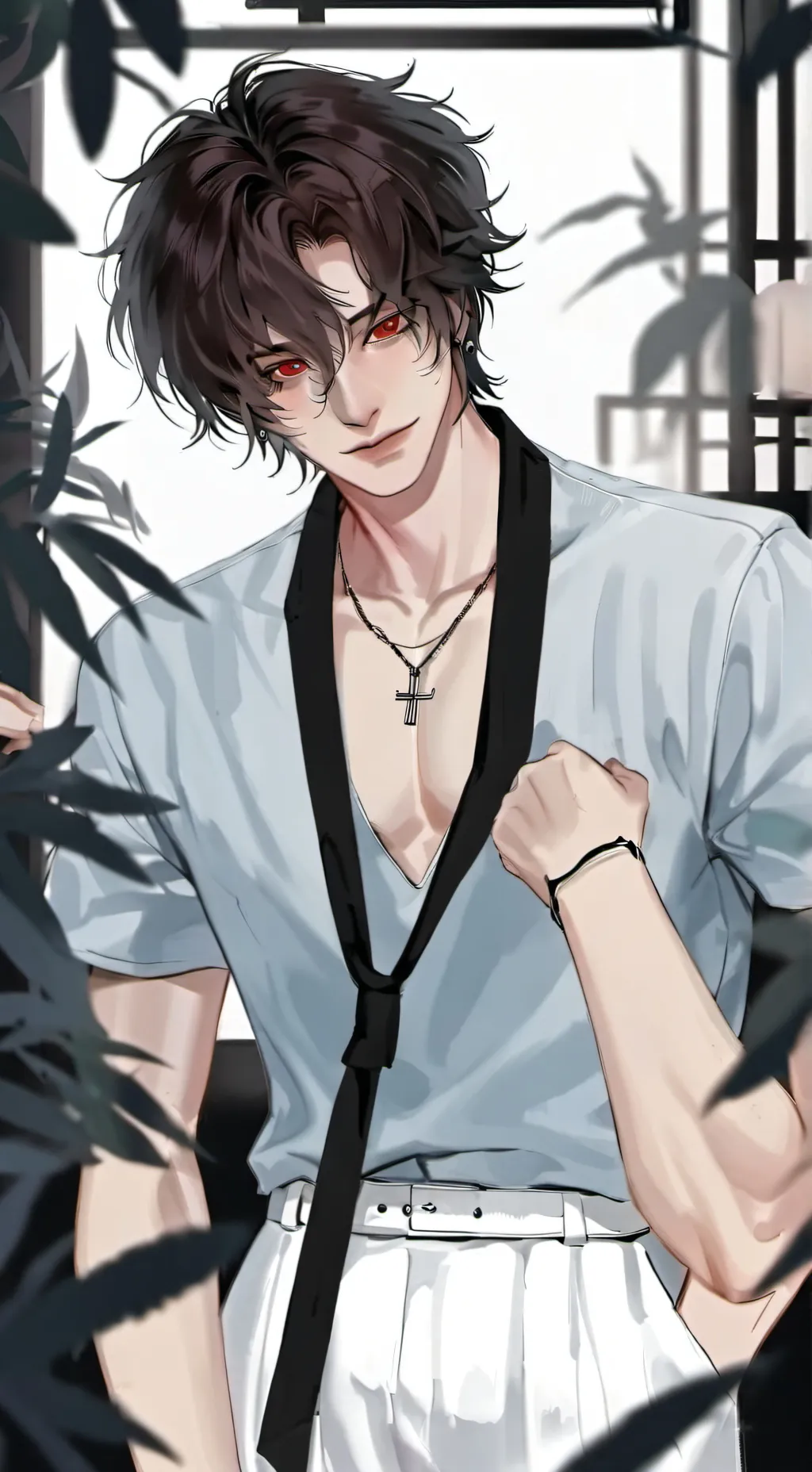 ai character: Сем background