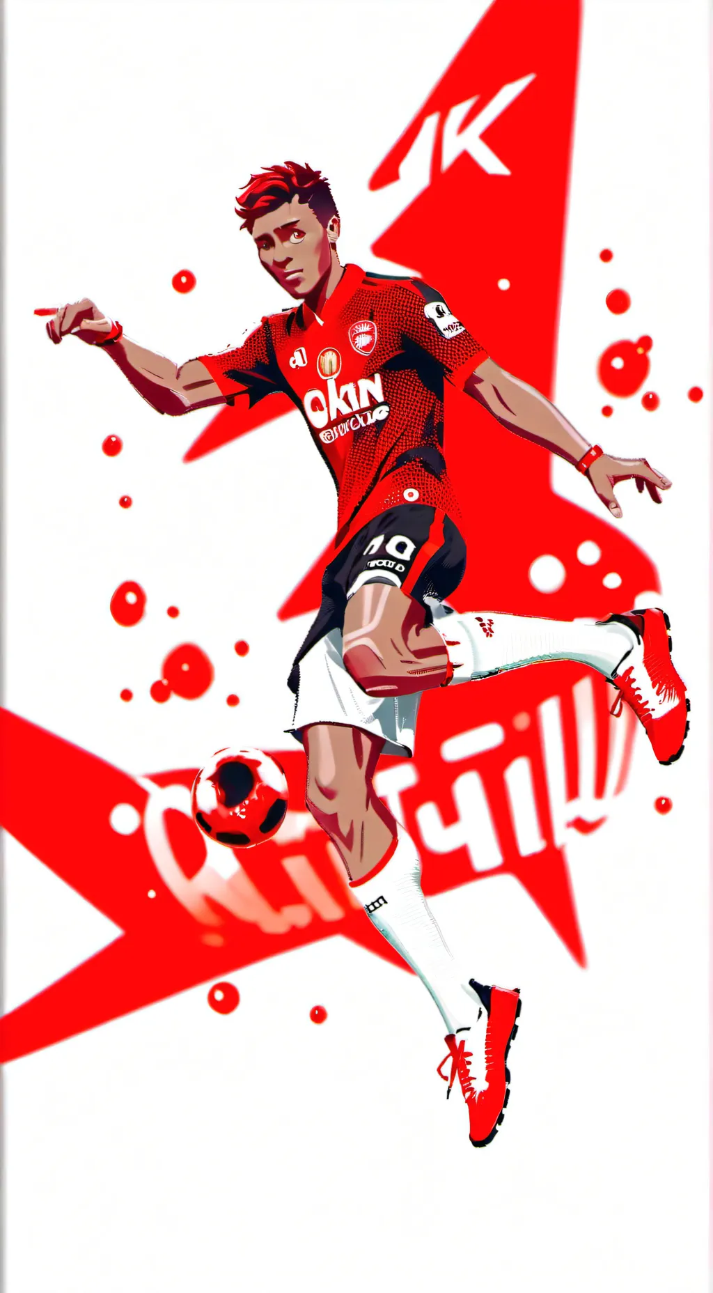 ai character: Human kitkat background