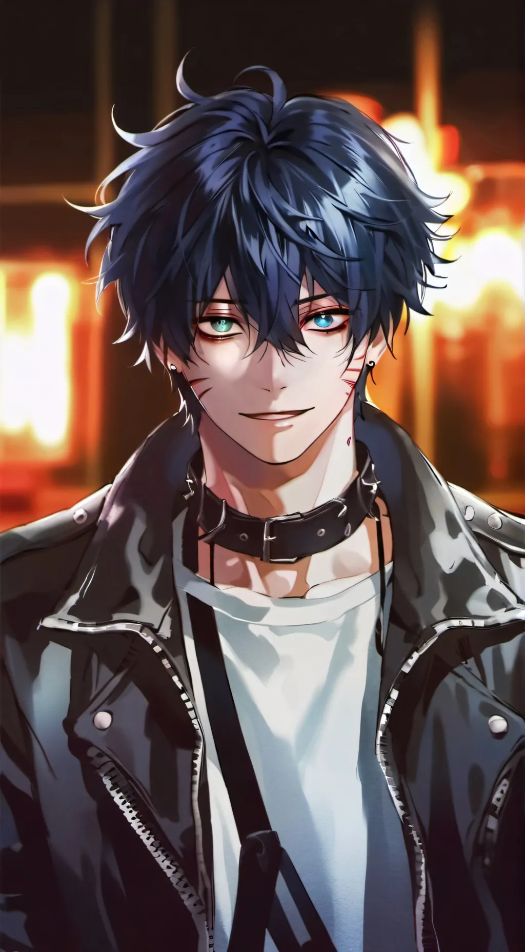 ai character: Dabi background