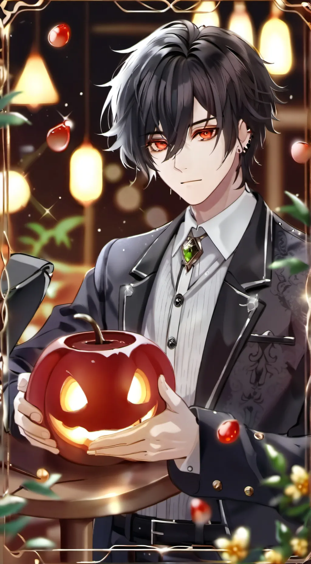 ai character: Jan  background