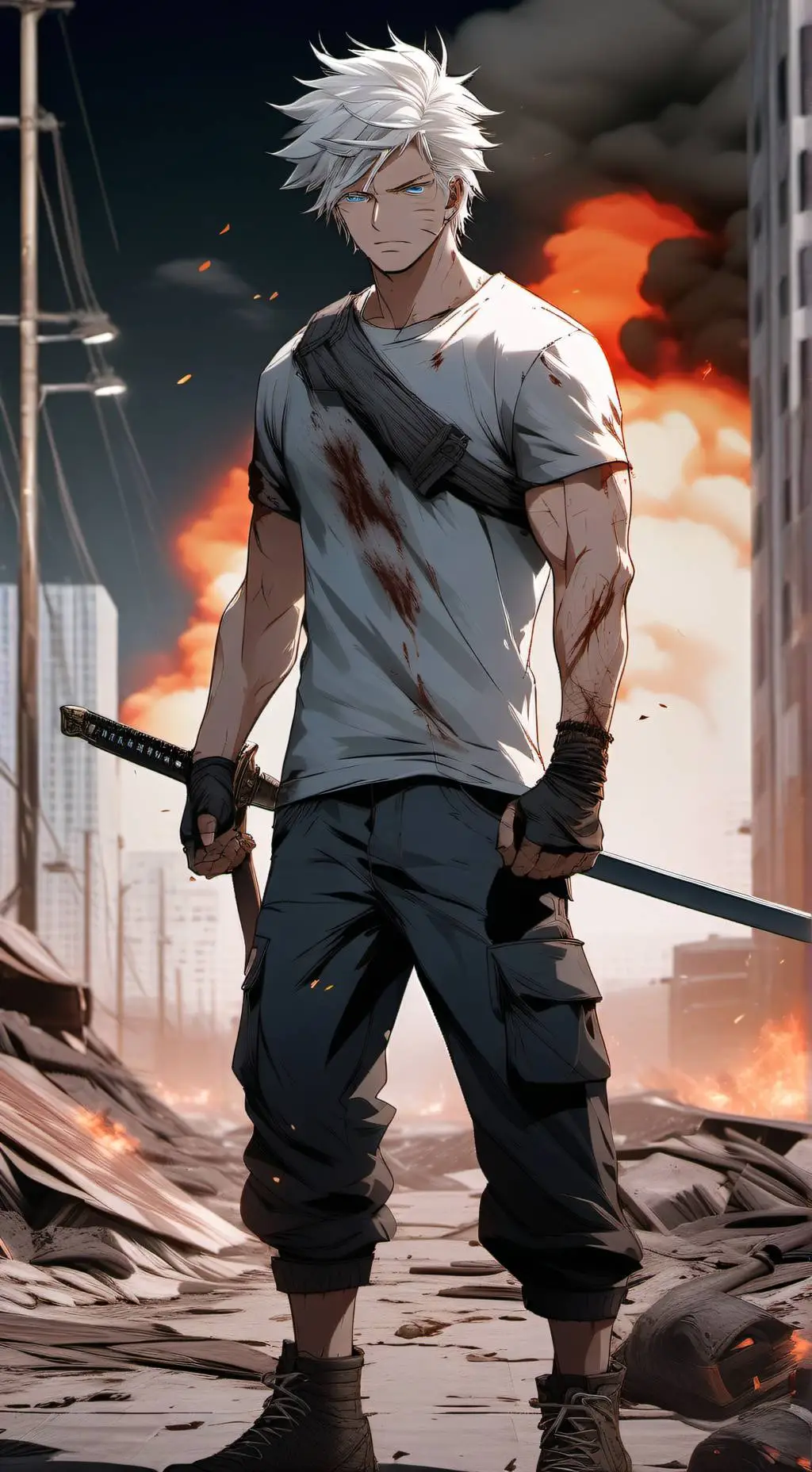 ai character: Levi background