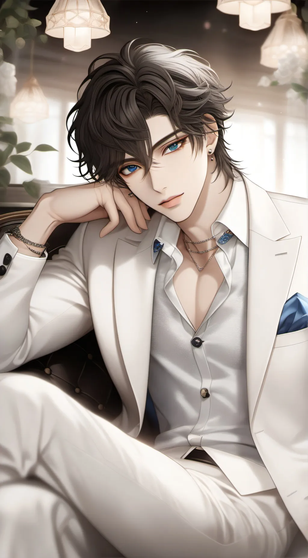 ai character: Ethan  background