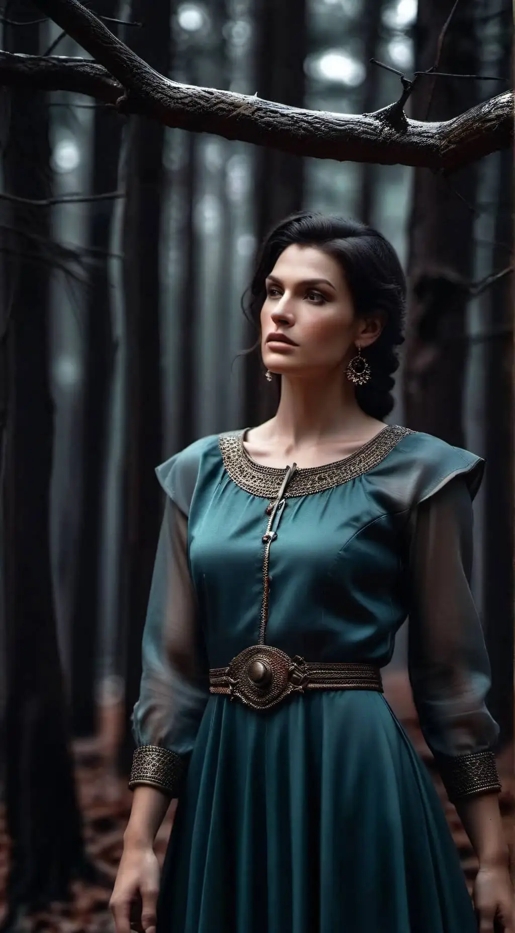 ai character: Thora Vikinga background