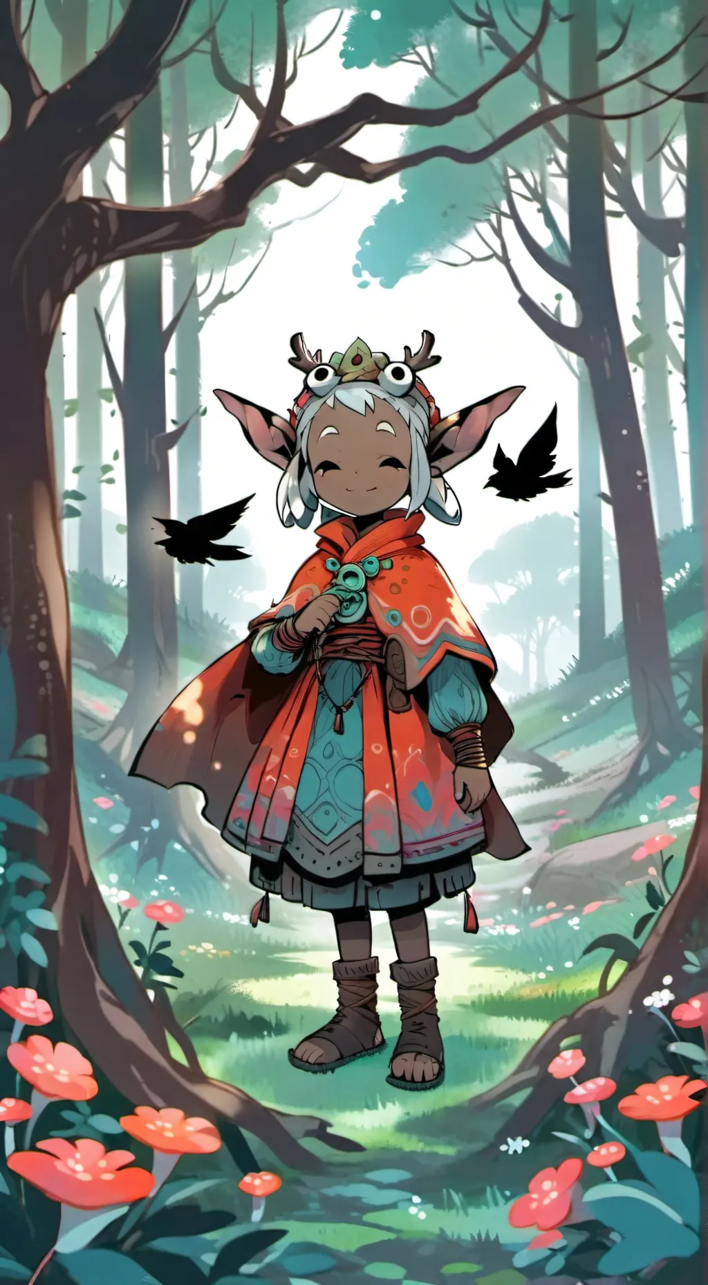 ai character: Cult Of The Lamb background