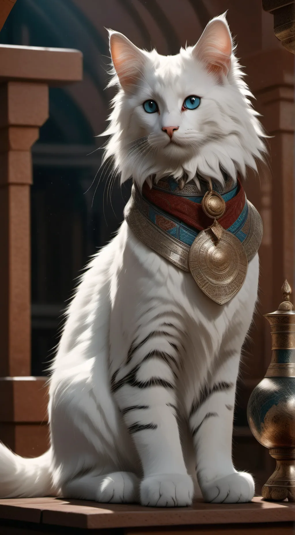 ai character: Queen white 🤍 background