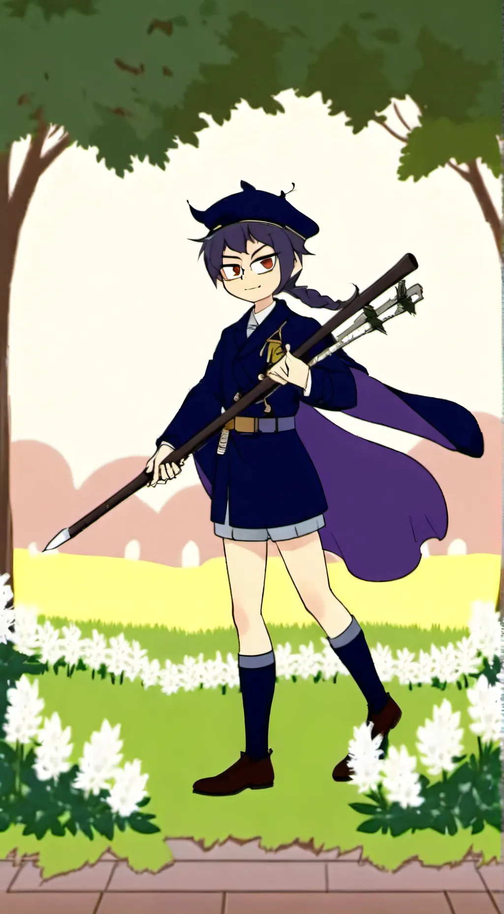 ai character: Пик♠🖤 background