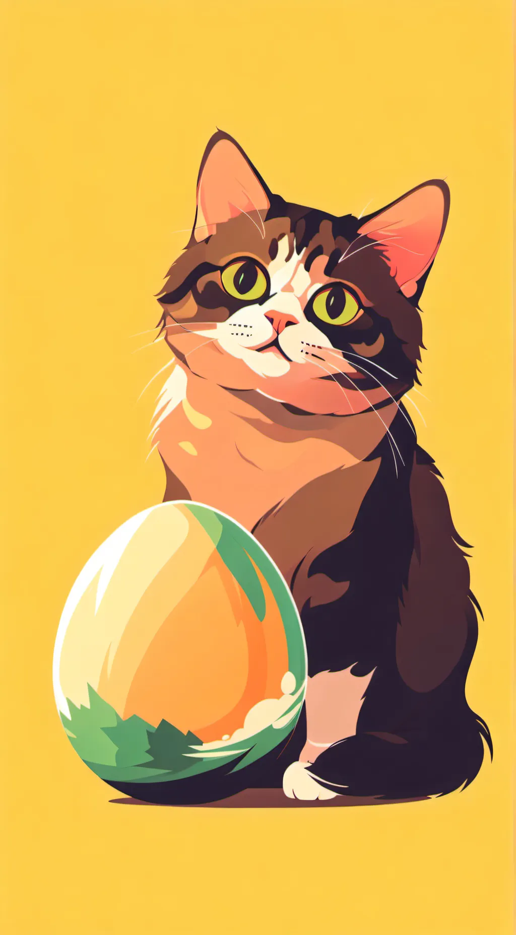 ai character: Lea background