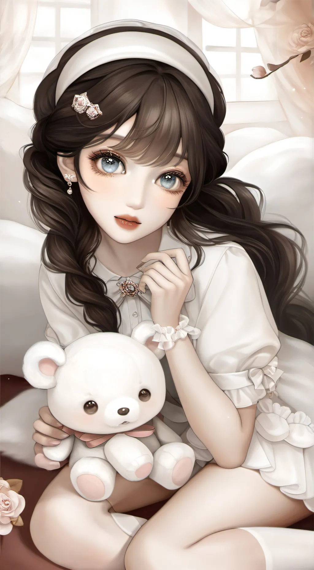 ai character: élodie background