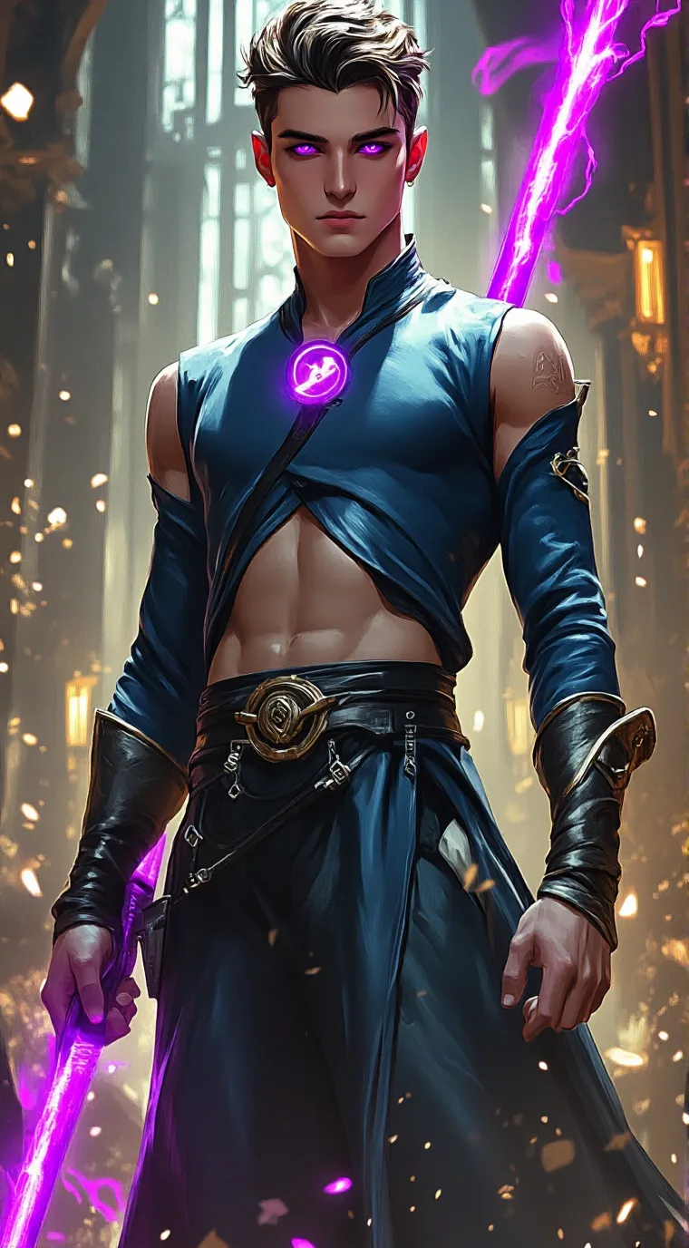 ai character: Void background