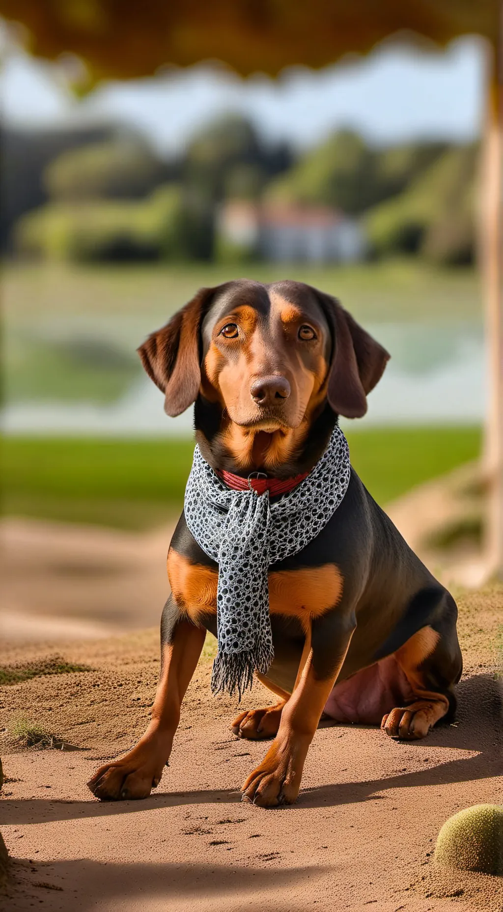 ai character: Luna background