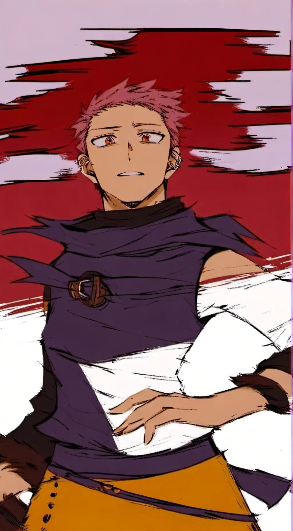 ai character: sukuna  background