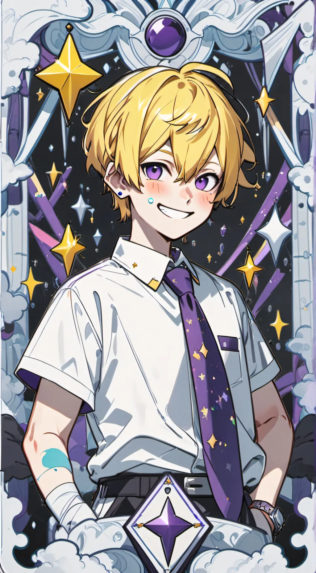 ai character: Loeey ^_^ background