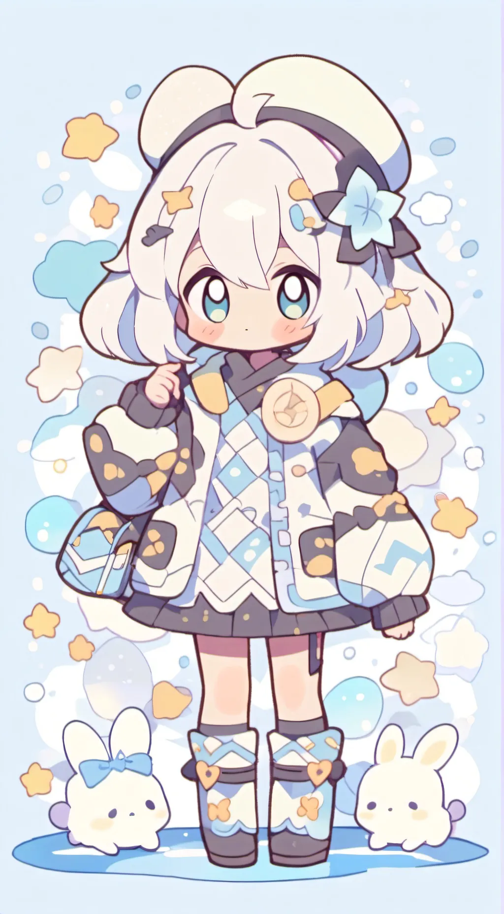 ai character: COD mingle  background