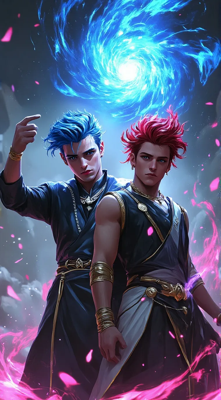 ai character: Sonic&shadow heros background