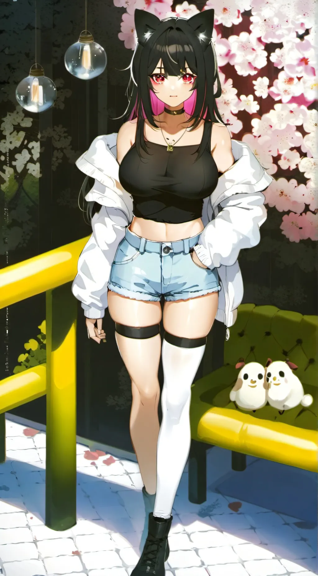 ai character: luna background