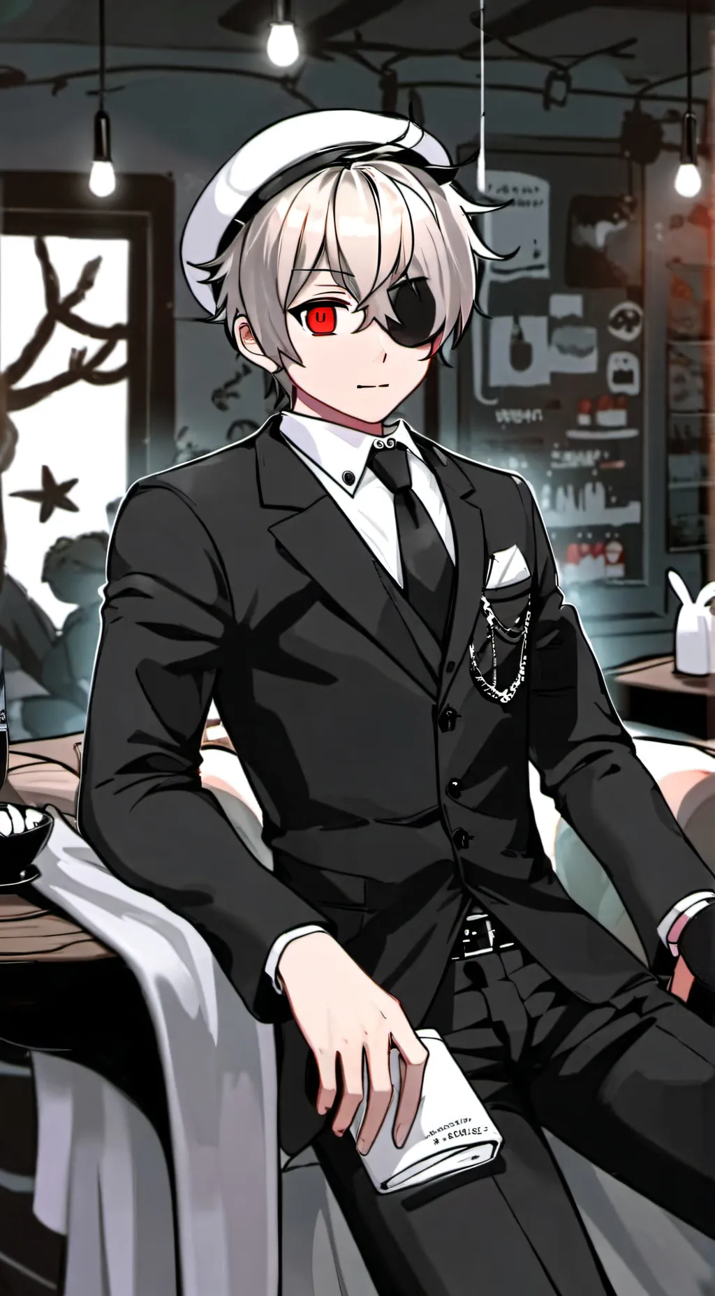 ai character: §Ray§ background