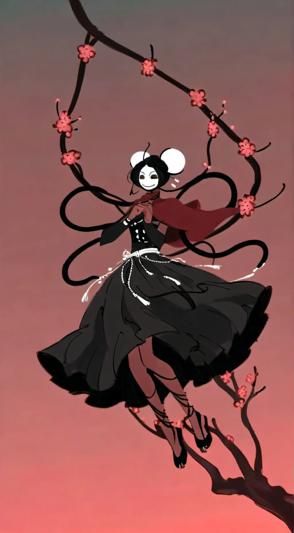 ai character: Q and A!!! background