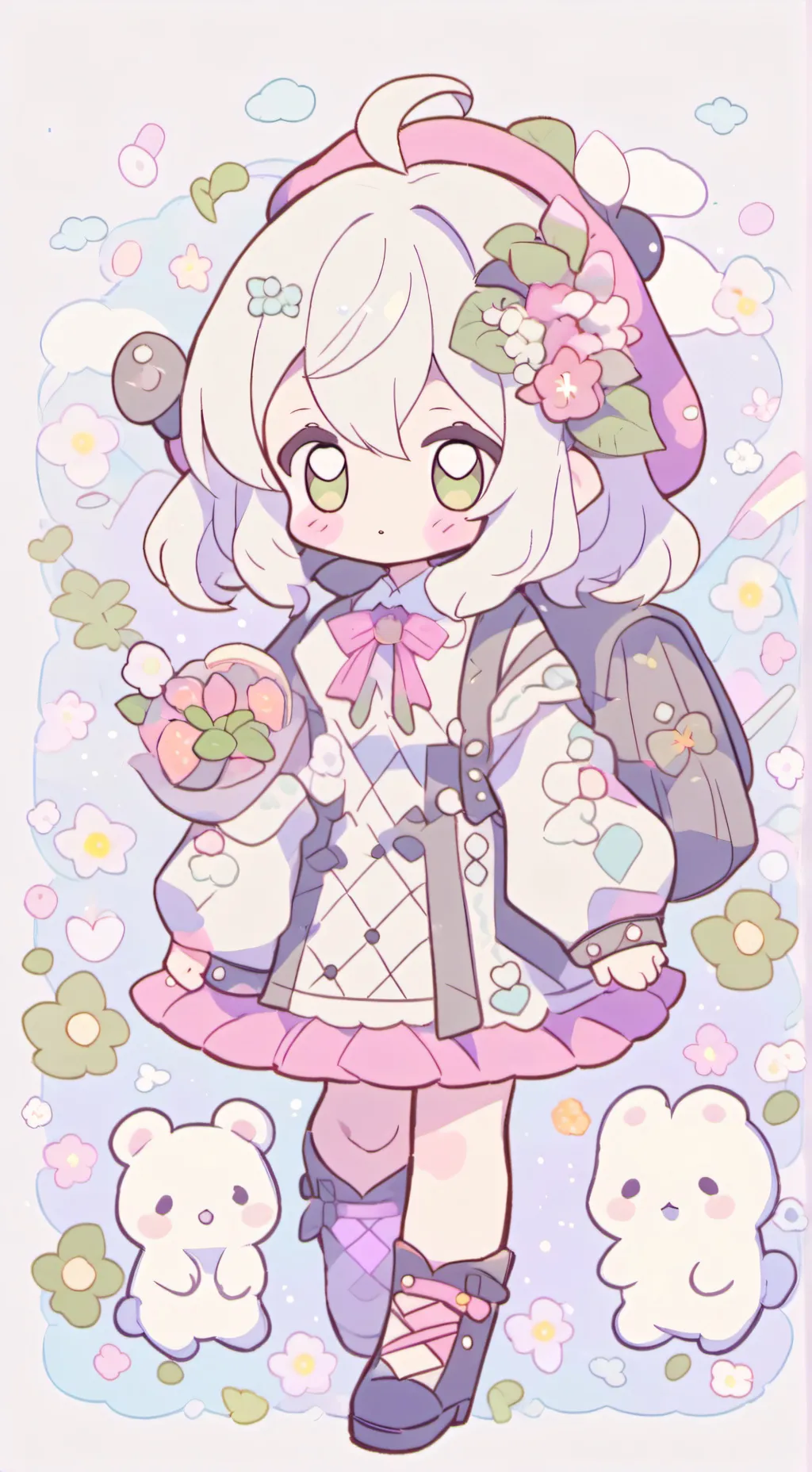 ai character: MHAAAAAAAAAA background