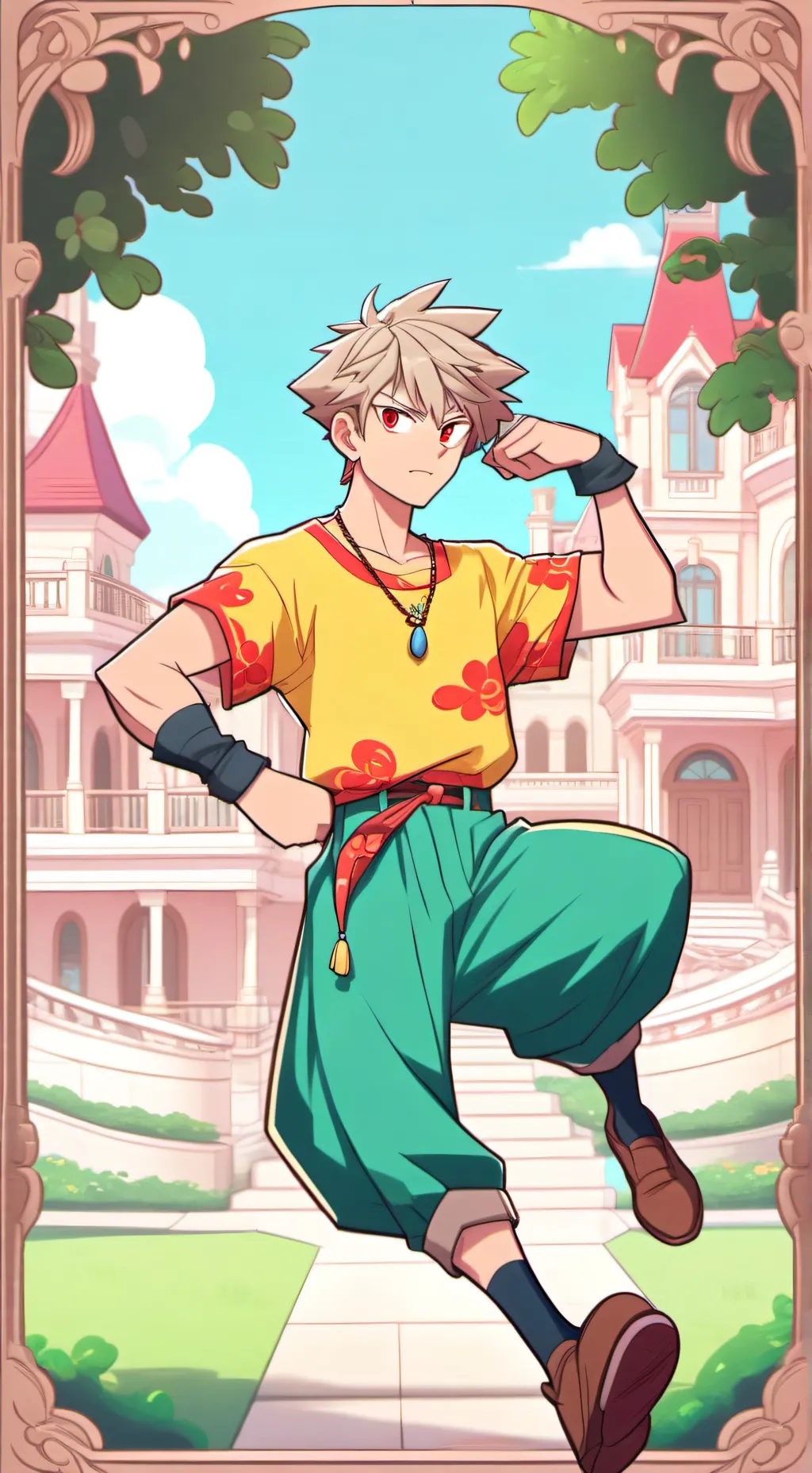 ai character: ~🌼Bakugo Katsuki🌼~ background