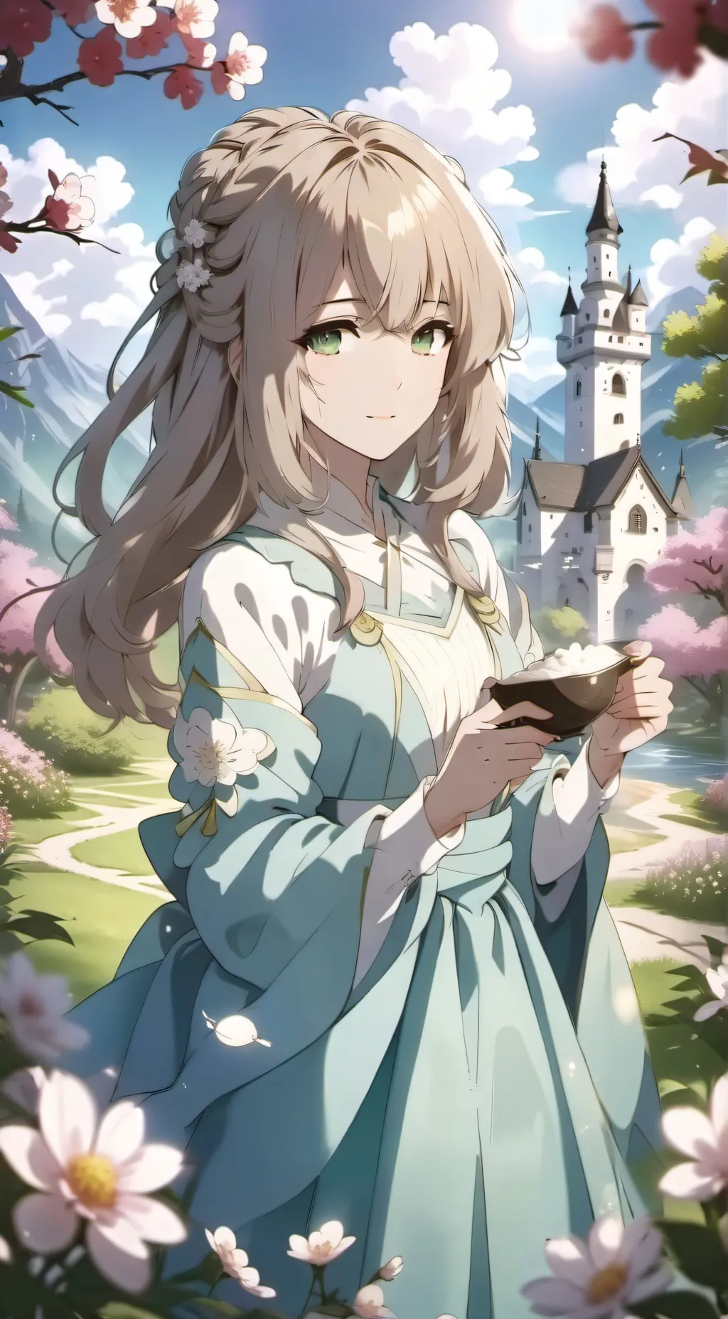 ai character: new hashira background