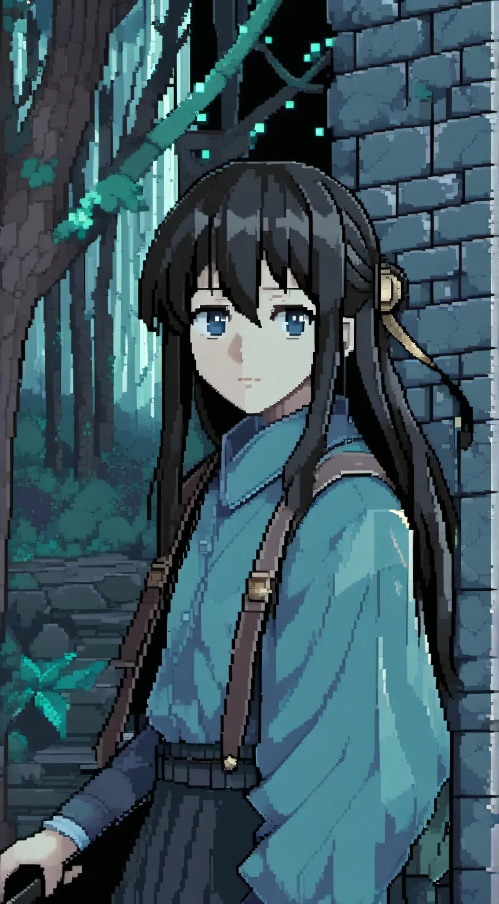 ai character: muichiro  background