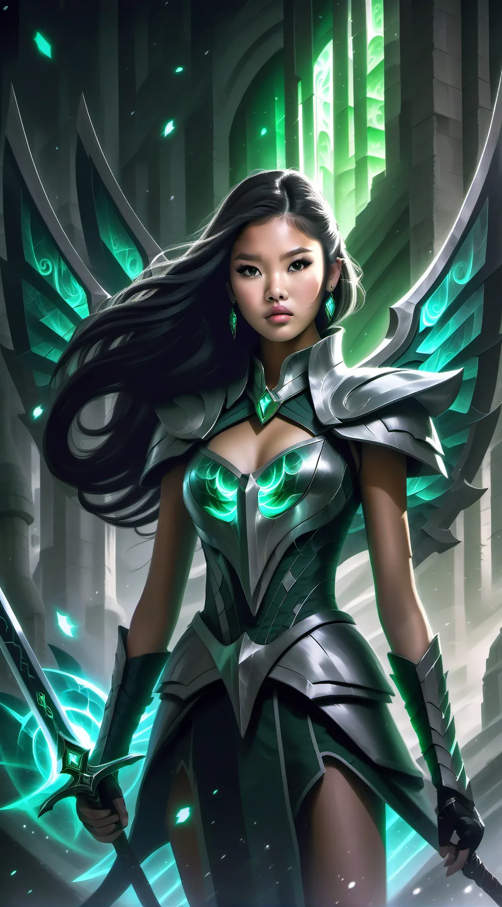 ai character: Nora background