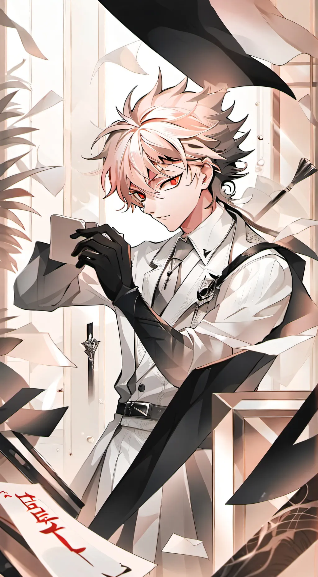 ai character:  kim taehyung background