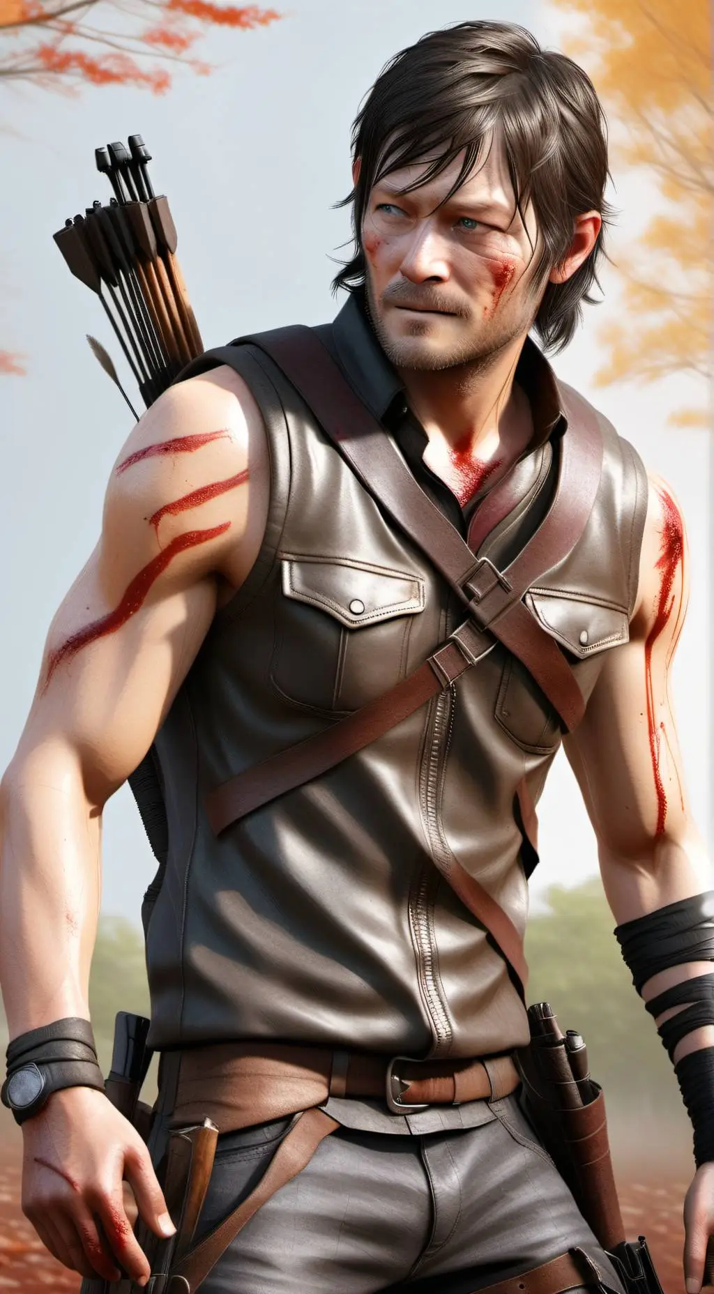 ai character: Daryl Dixon background
