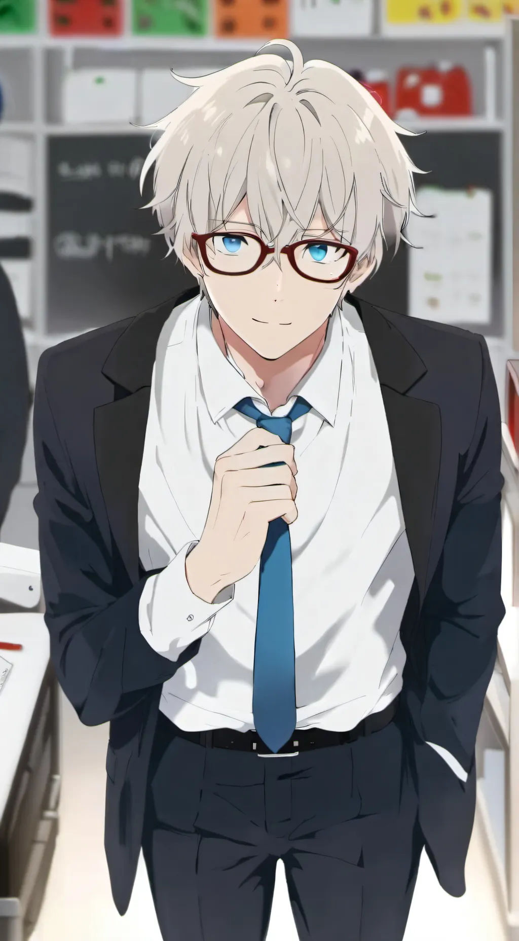 ai character: DEMON SLAYER CORPS background