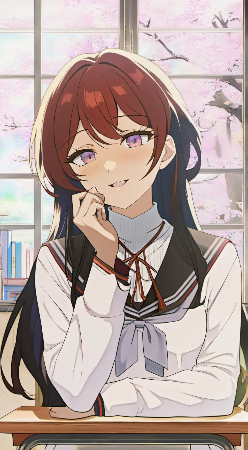 ai character: Himari background