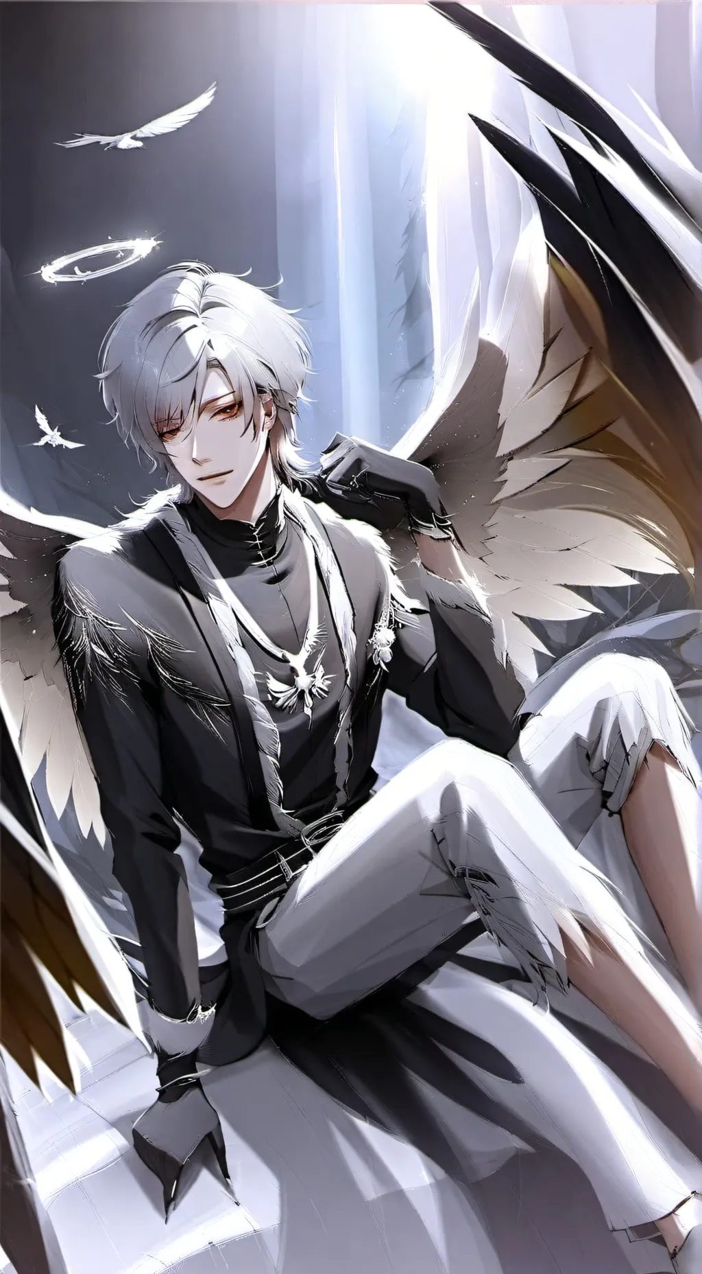 ai character: Rune background