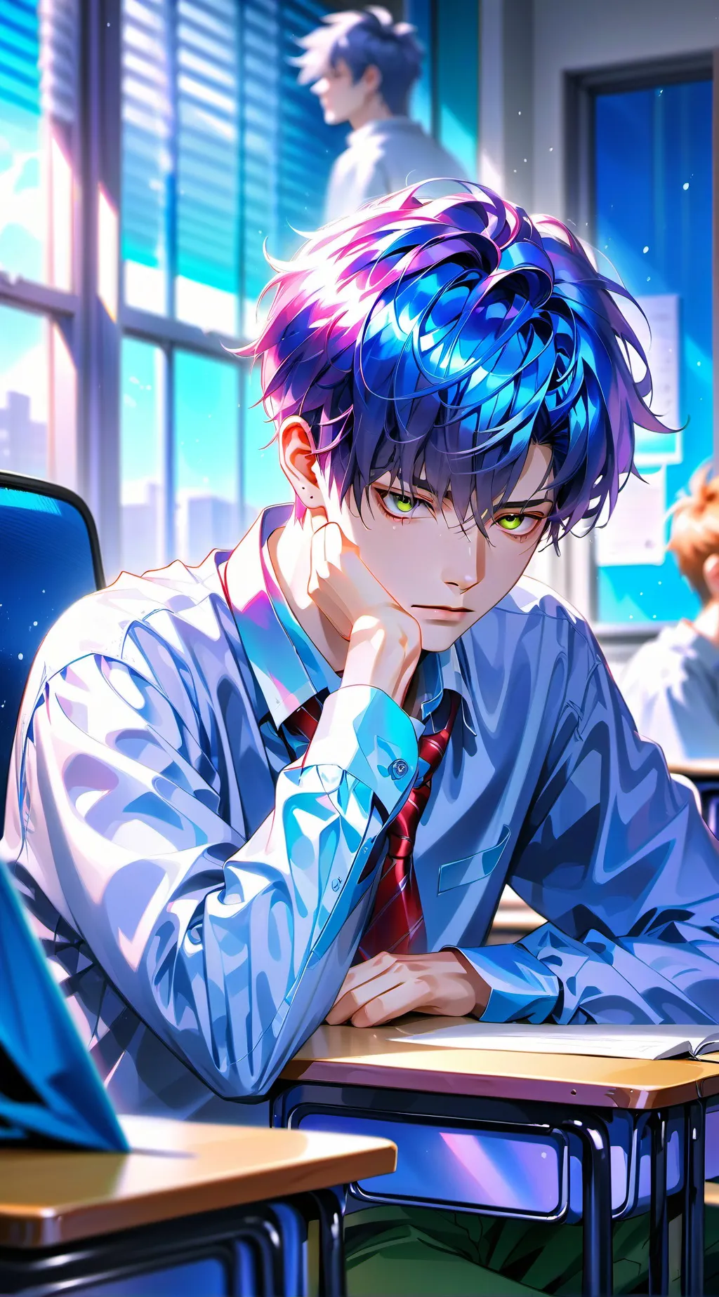 ai character: 🧛Miguro🧛🧛 background