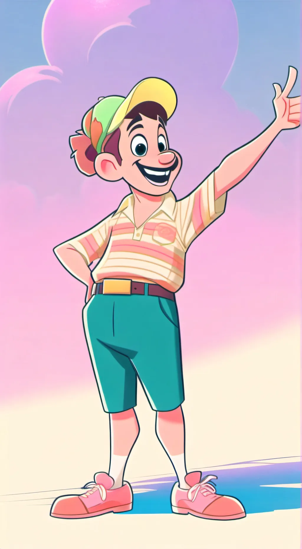 ai character: Deku snaps💀 background