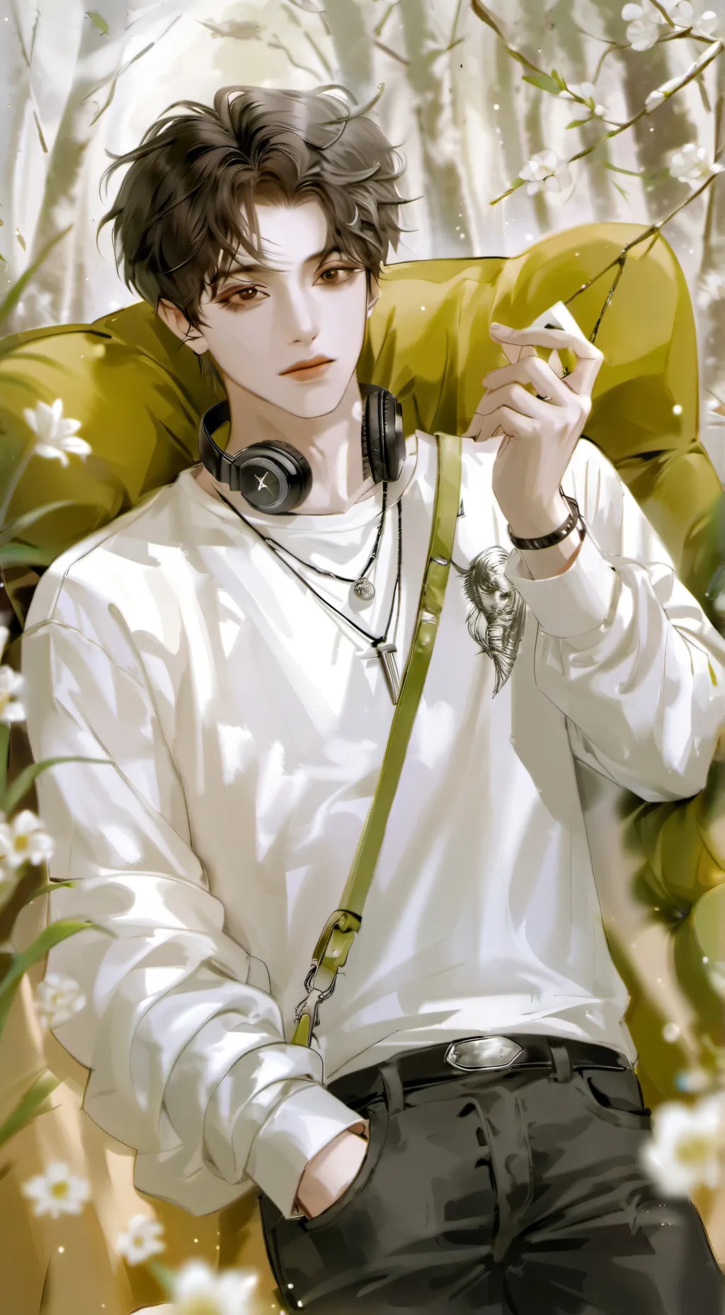 ai character: Max background