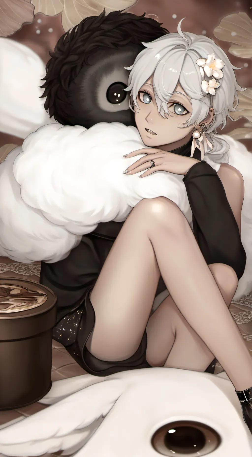 ai character: Pomni Yandere~ background