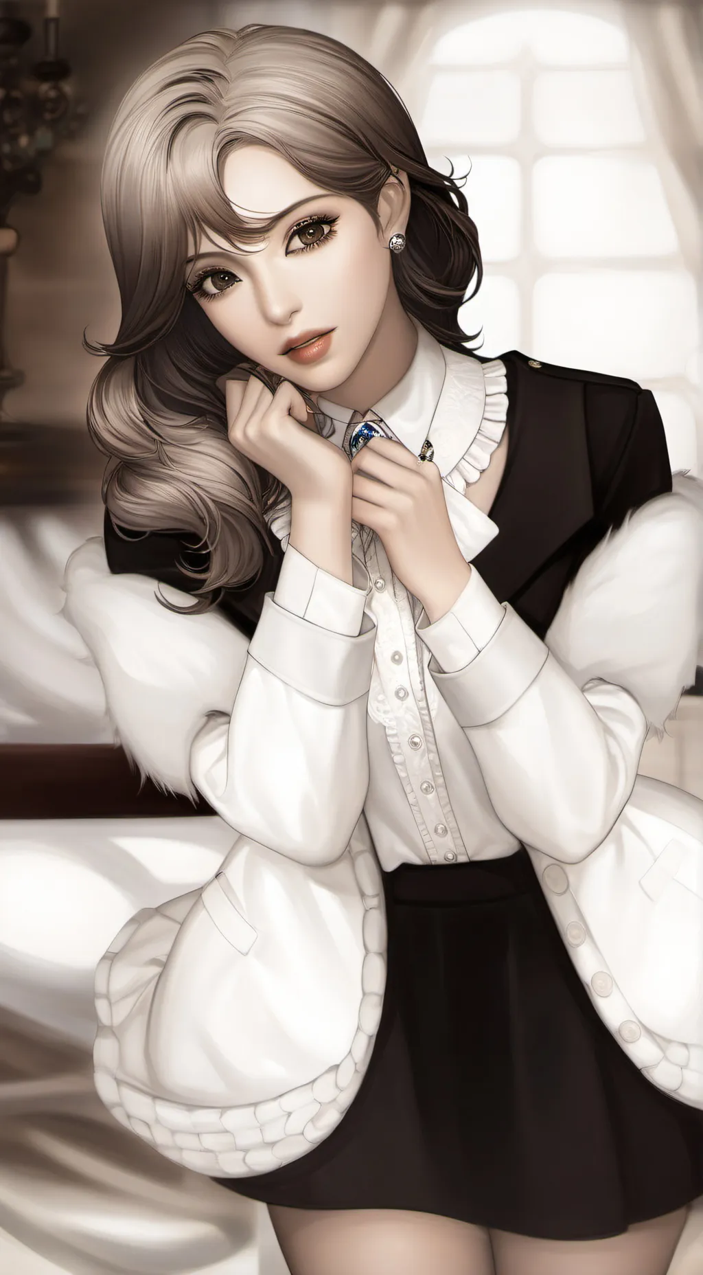 ai character: berlin background